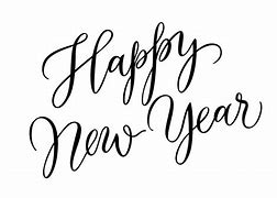 Image result for Happy New Year Cursive