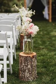 Image result for Rustic Outdoor Wedding Aisle Decor Ideas