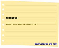 Image result for fallidero
