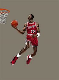 Image result for Michael Jordan Dunk Drawing