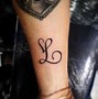 Image result for Letter L Tattoo Designs
