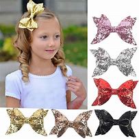 Image result for Glitter Hair Snap Clips