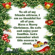 Image result for Merry Christmas Facebook Friends Quotes