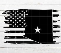 Image result for Arizona Distressed Flag Black White