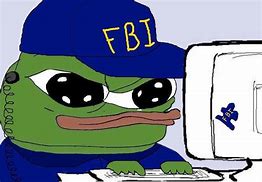 Image result for Pepe FBI