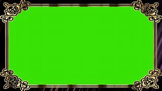 Image result for Green Screen with Cute Border