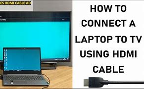 Image result for HDMI Cable Connection From Laptop to TV