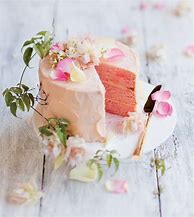 Image result for Light Pink and Champagne Cake