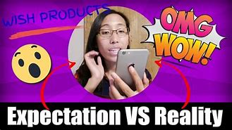 Image result for Expectation vs Reality Wish.com Book