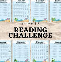 Image result for Summer Reading Challenge Printable