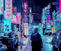 Image result for Tokyo at Night 4K Anime