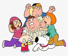 Image result for Big Family Cartoon Fight