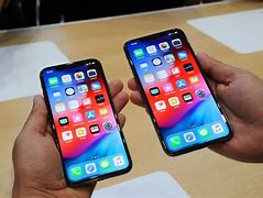 Image result for iPhone XS Next to iPhone 7