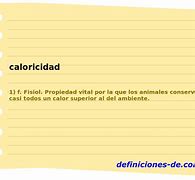 Image result for caloricidad