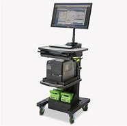 Image result for Mobile Computer Cart with Battery