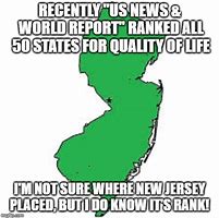Image result for New Jersey Map Meme