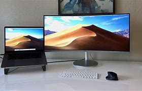 Image result for Mac Pro Desktop Samsung Monitor