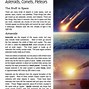 Image result for Coments and Meteors