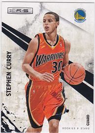 Image result for Steph Curry Basketball Card