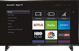 Image result for Sharp 52 Smart TV with Roku