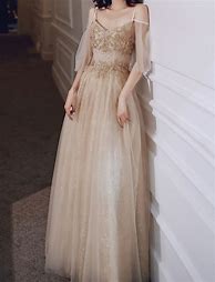 Image result for Champagne Gold Gown