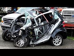 Image result for smart car accident photos