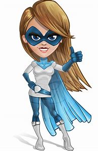 Image result for Cartoon Superhero Girl