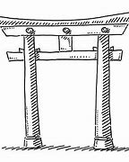 Image result for Shinto Gate Sketch