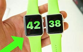 Image result for 38Mm vs 42Mm Apple Watch Actual Size