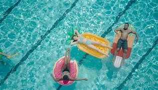 Image result for Person in a Pool