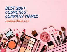Image result for Makeup Brand Names