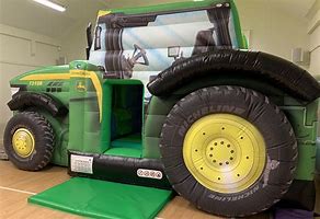 Image result for Tractor Bounce House
