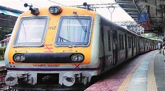 Image result for Old Mumbai Local Train