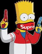 Image result for Red Supreme Bart Simpson