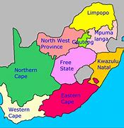 Image result for South Africa 9 Provinces