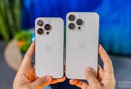Image result for iPhone 14 Pro Next to iPhone 14 Pro Max