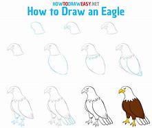 Image result for How to Draw Eagle Step by Step