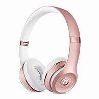 Image result for Headphones Beats Rose Gold and Gray