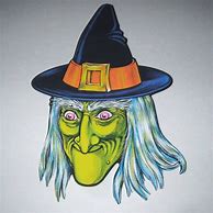 Image result for Vintage Halloween Witch Decoration