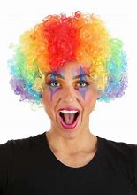 Image result for Clown Wig Sideways