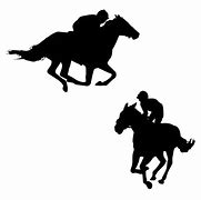 Image result for Horse Racing Silhouette