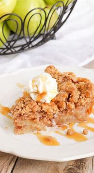 Image result for Easy Apple Crumble Pie
