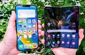 Image result for iPhone 13 Pro vs Galaxy Fold 4