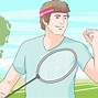Image result for Badminton Before Hitting Pose
