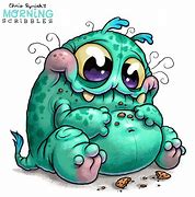 Image result for Drawings of Cute Monsters