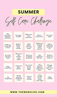 Image result for Self-Care Daily Challenge