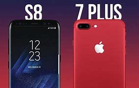 Image result for iPhone 7 Plus vs S8