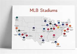 Image result for Baseball Stadium Map