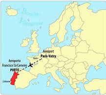 Image result for Portugal On Map of Europe