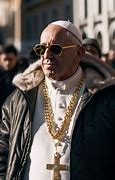 Image result for Pope Balenciaga Puffer Jacket